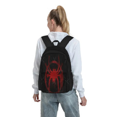 Miles Morales Spider Symbol 2 Backpacks Men's and Women's Kpop Bags