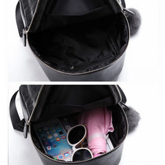 Mini Backpack Women PU Leather Small Backpack Female Back Pack