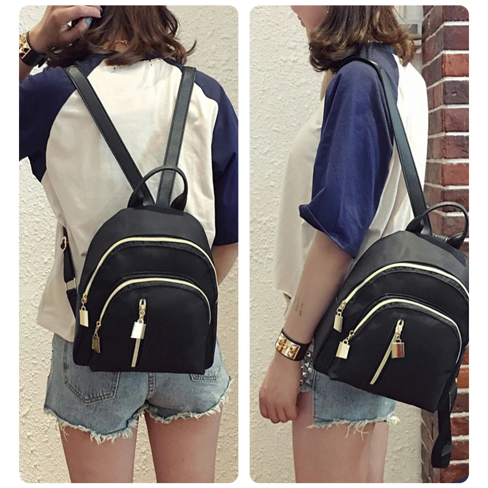 Waterproof Mini Backpack for Teen Girls Small School Bag Rucksack
