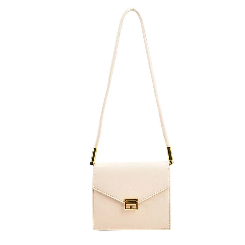 Double Layer Flap Bags Leather Handbag Female Crossbody Bag