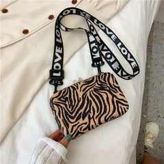 Women's Mini Crossbody Shoulder Bag PU Leather Square Phone Bag