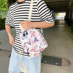 Mini Women Backpack Shoulder Bag For Teen Girls Casual Travel