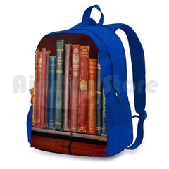 Mini Library Classic Books Hiking Backpack Waterproof Camping Travel Books
