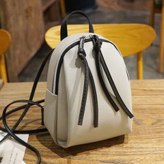 Mini PU Leather Backpack Women's Small Shou...