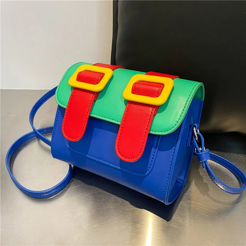Mini PU Leather Crossbody Bags For Women Spring Travel Shoulder Bag Tote