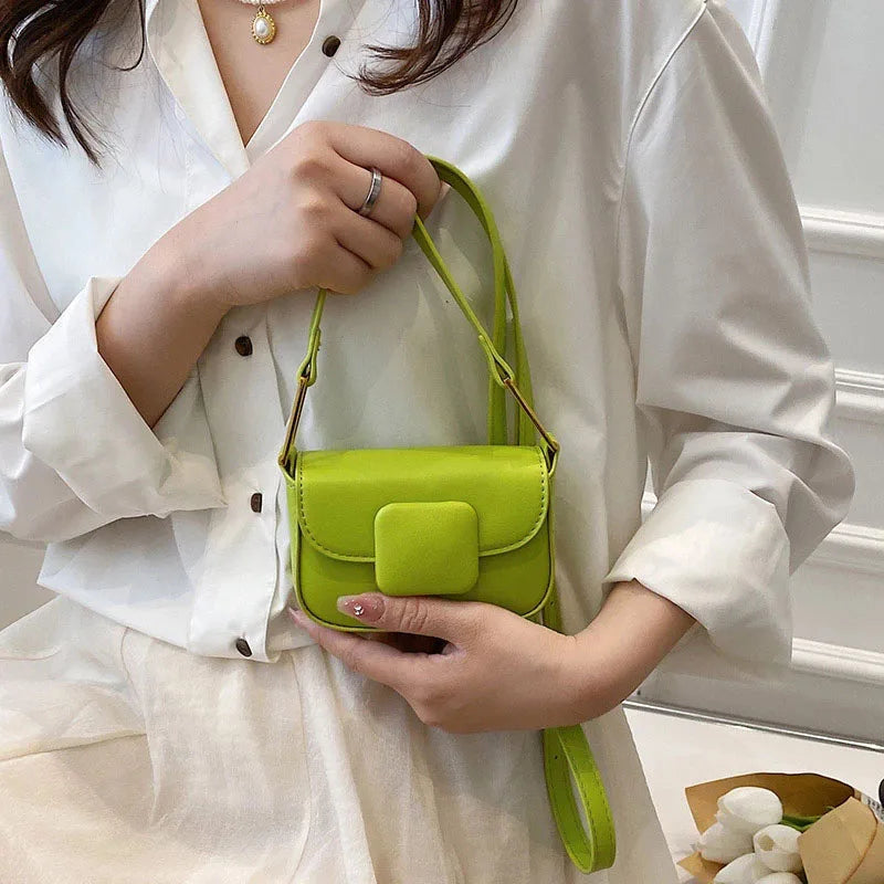 Stylish Mini PU Crossbody Bag for Women