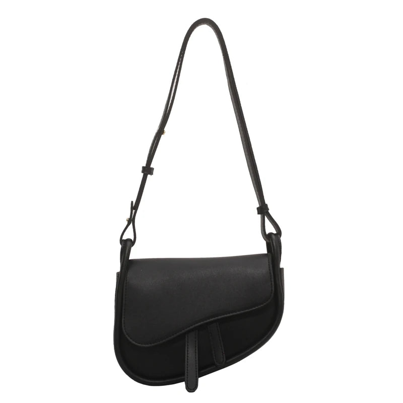 Mini Flap Crossbody Bag Spring Handbag Solid Shoulder Bag for Women