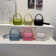 Mini PU Leather Shoulder Crossbody Bags for Women