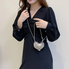 Heart Bag Mini Shell Crossbody Bag