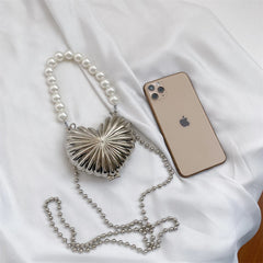 Heart Bag Mini Shell Crossbody Bag