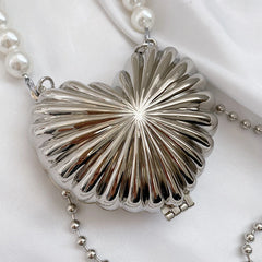 Heart Bag Mini Shell Crossbody Bag