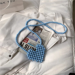 Western Style Shoulder Bag Chain Love Bag