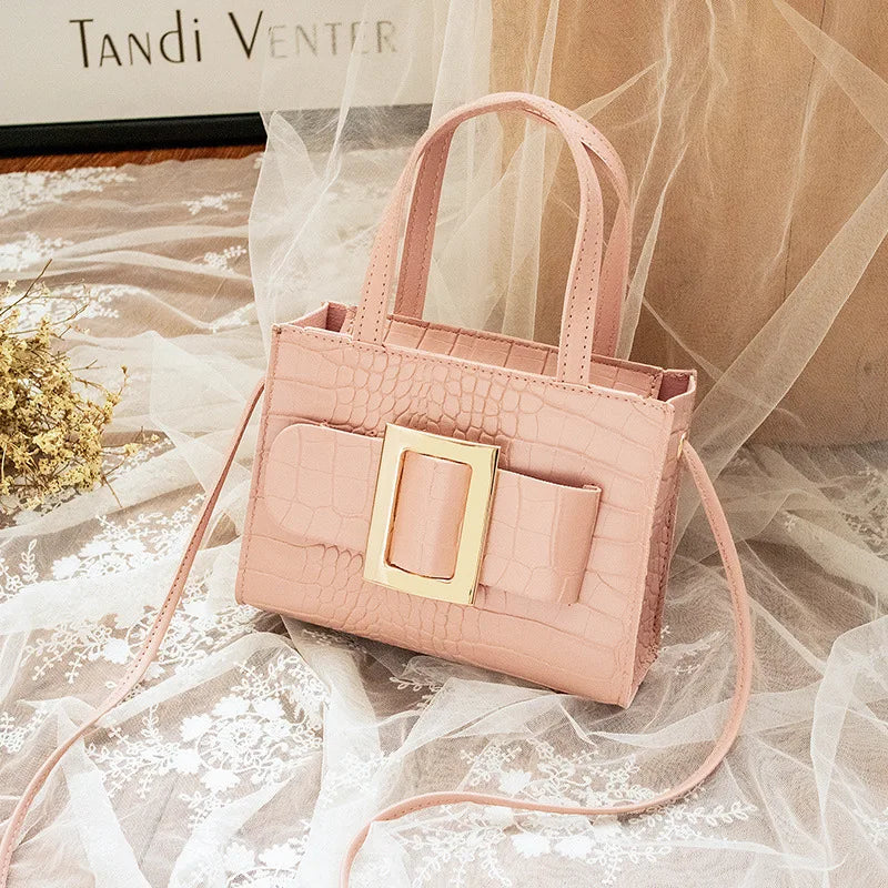 Small Square Bag Messenger Phone Wallet Envelope Crossbody Bag For Women Leather