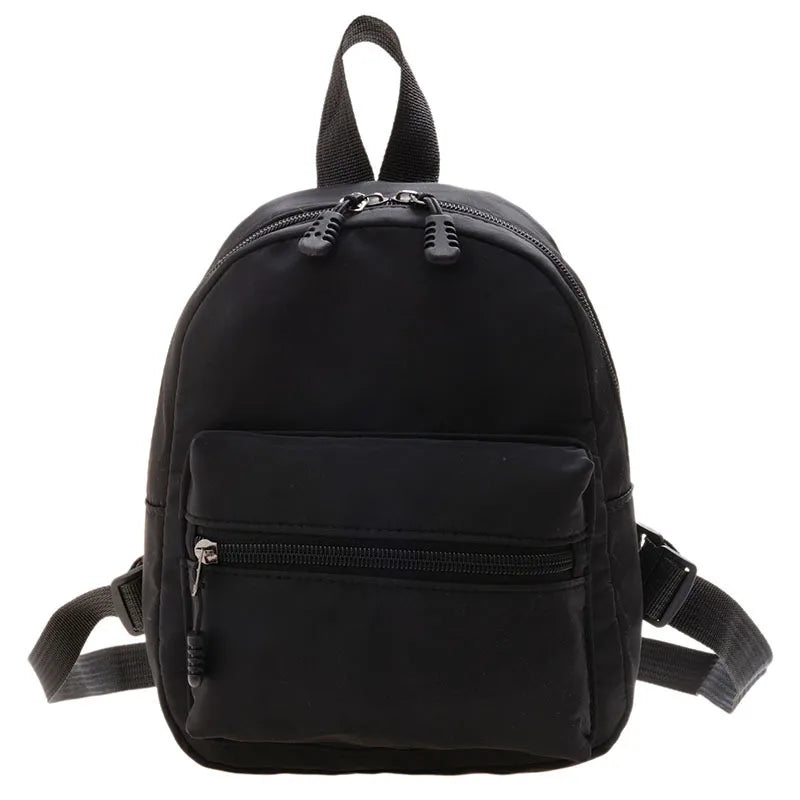 Mini Women Backpacks Nylon Bag Small School Rucksack Teen Girls