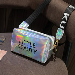 Mini Laser Crossbody Bag PVC Jelly Small Tote Messenger Candy Colors Bags