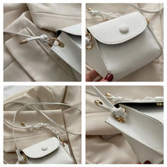 Mini Women Messenger Bag PU Leather Handbag Cross Body Shoulder Bags