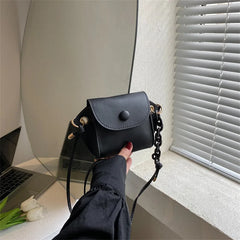 Mini Women Messenger Bag PU Leather Handbag Cross Body Shoulder Bags