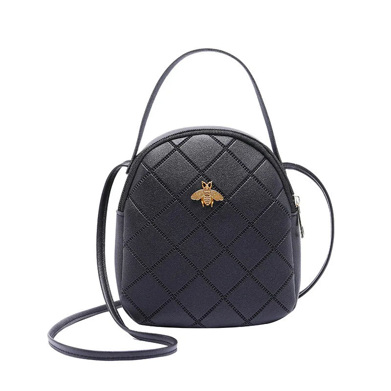 Women's Mini Crossbody Bag PU Leather Large Capacity Shoulder Bag