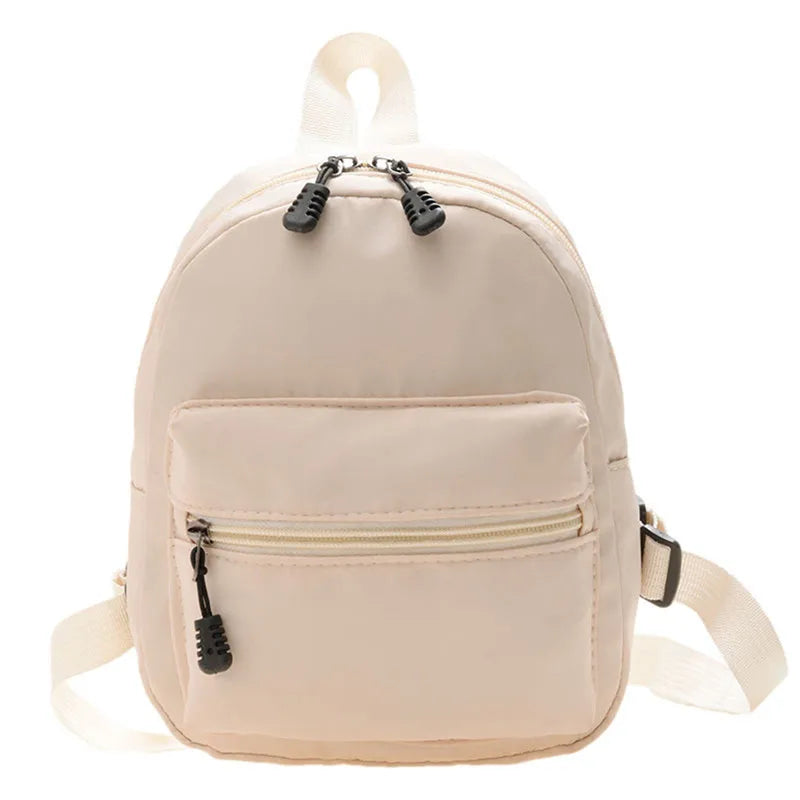 Mini Women's Backpacks Nylon Female Bag Small School Bags Rucksack