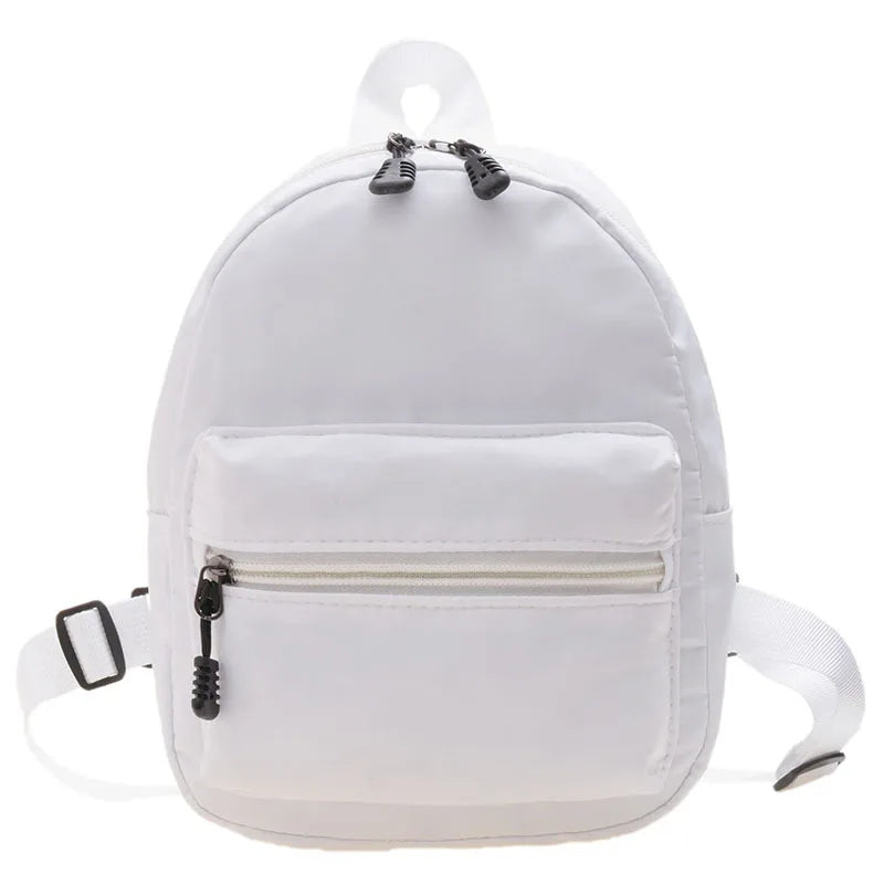 Mini Women's Backpacks Nylon Small School Bags Rucksack for Teen Girls