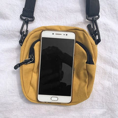 Mini Canvas Shoulder Bag for Women Ladies Purse Phone Sac A Main Femme Bolsas