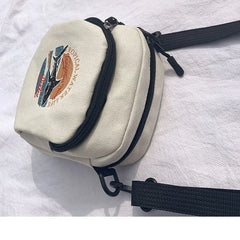 Mini Canvas Shoulder Bag for Women Ladies Purse Phone Sac A Main Femme Bolsas