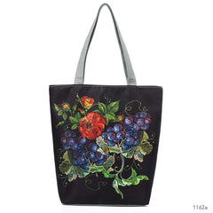 Miyahouse Printing Flower Women's Handbag Eco Reusable Foldable Female Shopping