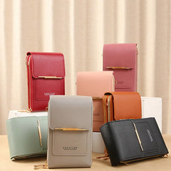 Women Bag Handbags Soft Leather Small Wallets Touch Screen Purse