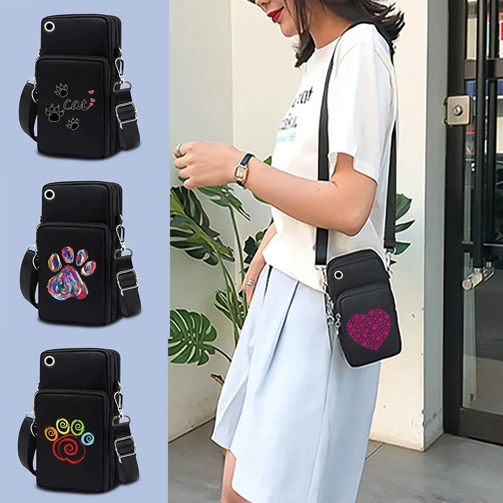 Universal Shoulder Bag for Samsung/iPhone/Huawei/HTC/LG