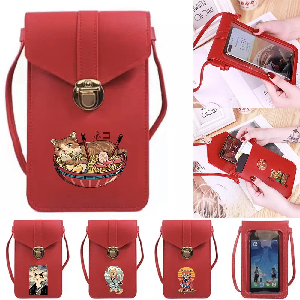 Phone Bag Samsung/iPhone/Xiaomi Wallet Women Shoulder Bags