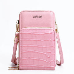 Crossbody Bags Women Mini Solid PU Leather Shoulder Messenger Bag