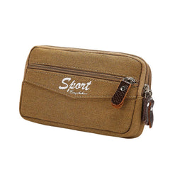 Men's Sports Waist Belt Bag Multifunctional Leisure Pocket