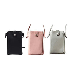 Mobile Phone Purse Smartphone Wallet Leather Shoulder Strap Handbag Women Bag