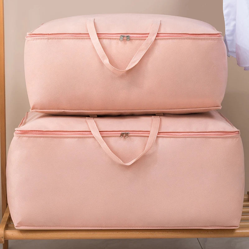 Large Capacity Duvet Blanket Storage Bag Dustproof Closet Under-Bed