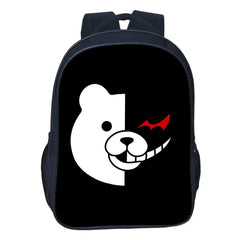 Monokuma Danganronpa Backpack Bears Men Women College School Bag