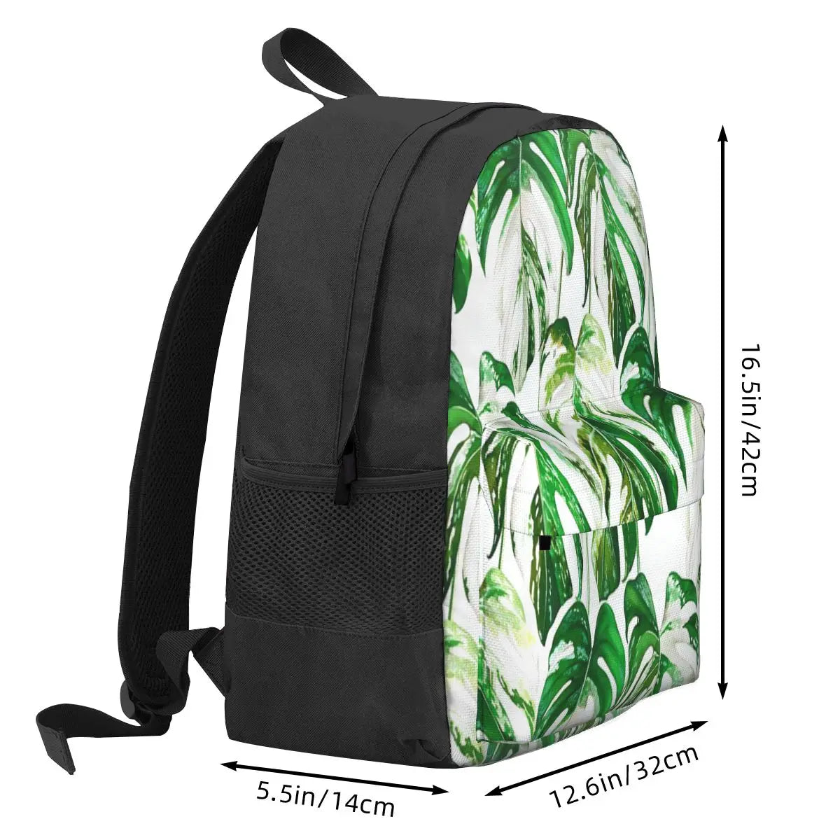 Monstera Albo Backpacks Men's & Women's Kpop Youth Bags