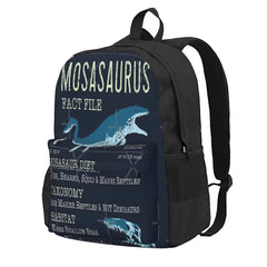Mosasaurus Facts Backpacks Men's Backpacks Bags For Women School