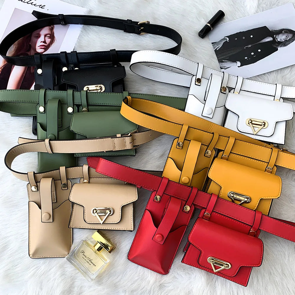 Women Waist Packs Mother's bag Ladies Waist bag Female Messenger bag
