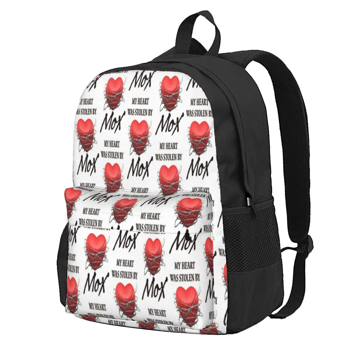Mox Backpacks Men's Women's Plain Zip Pockets