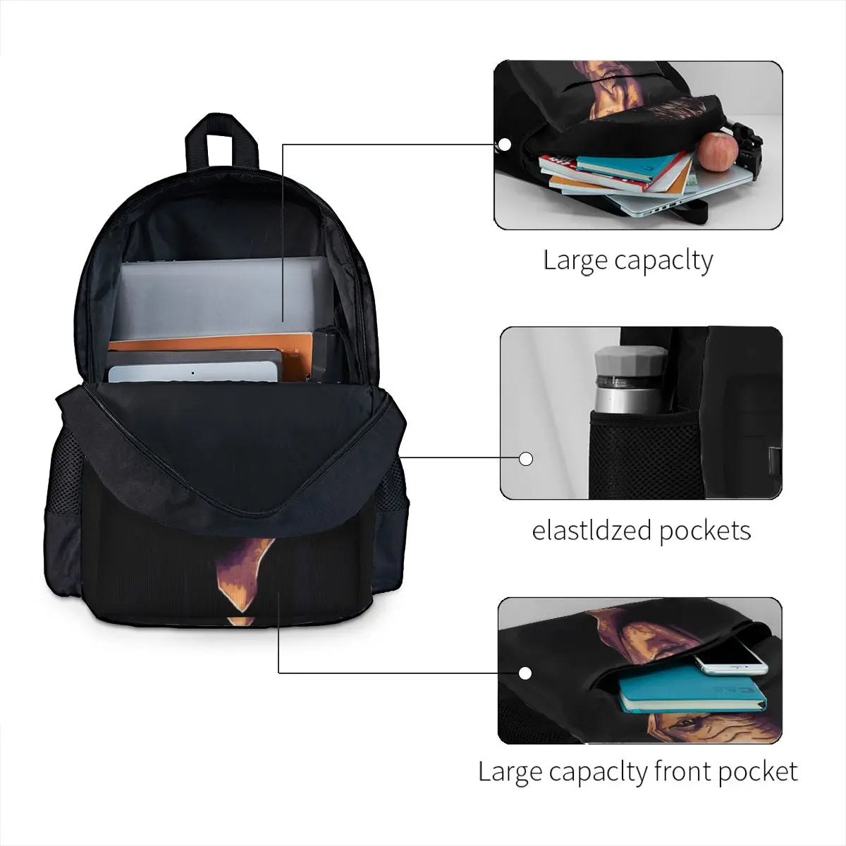 Mr Ramsay Anime School Bag Girl Backpack Women Men Backpacks