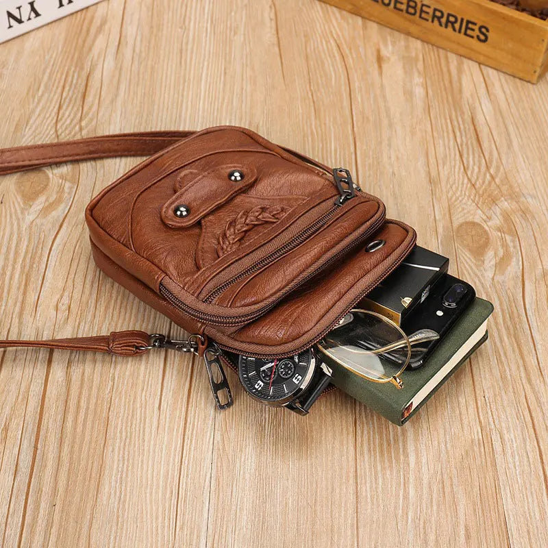 Vintage Crossbody Bag Women's Small Shoulder Bag