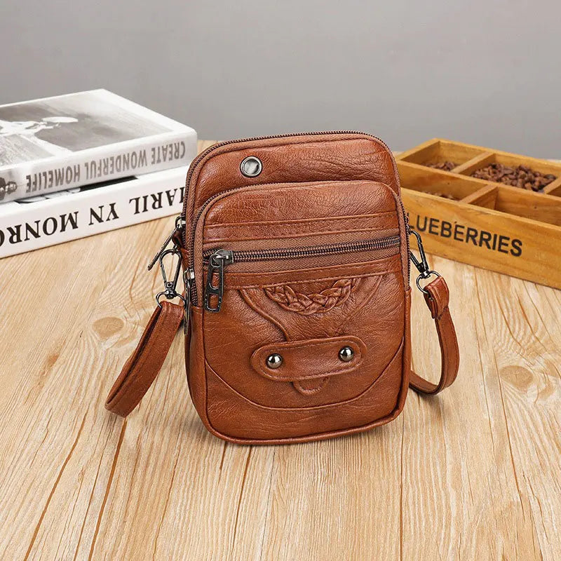 Vintage Crossbody Bag Women's Small Shoulder Bag