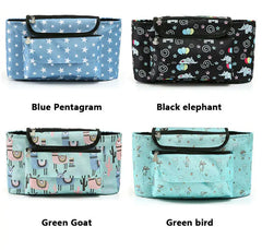 Stroller Organizer Bag Baby Organiser Cup Bottle Holder Mummy Bag