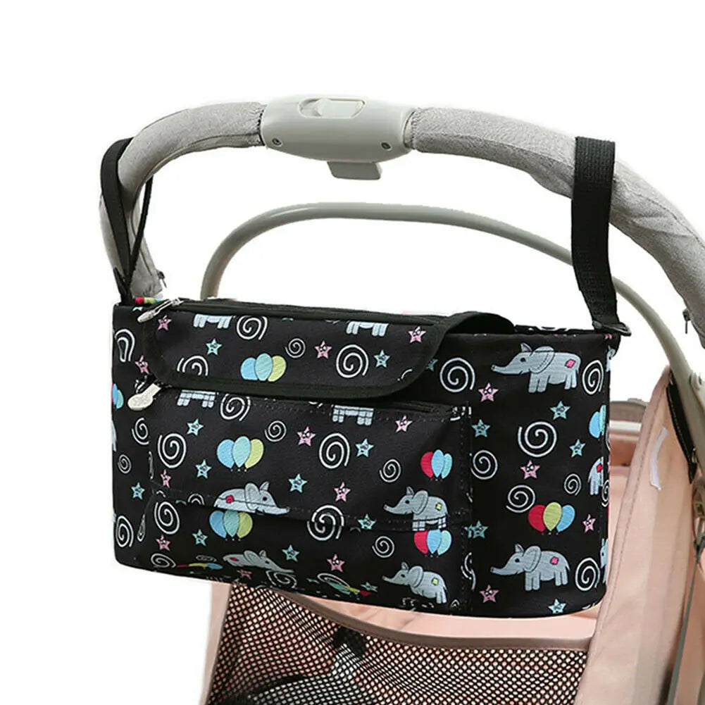 Stroller Organizer Bag Baby Organiser Cup Bottle Holder Mummy Bag