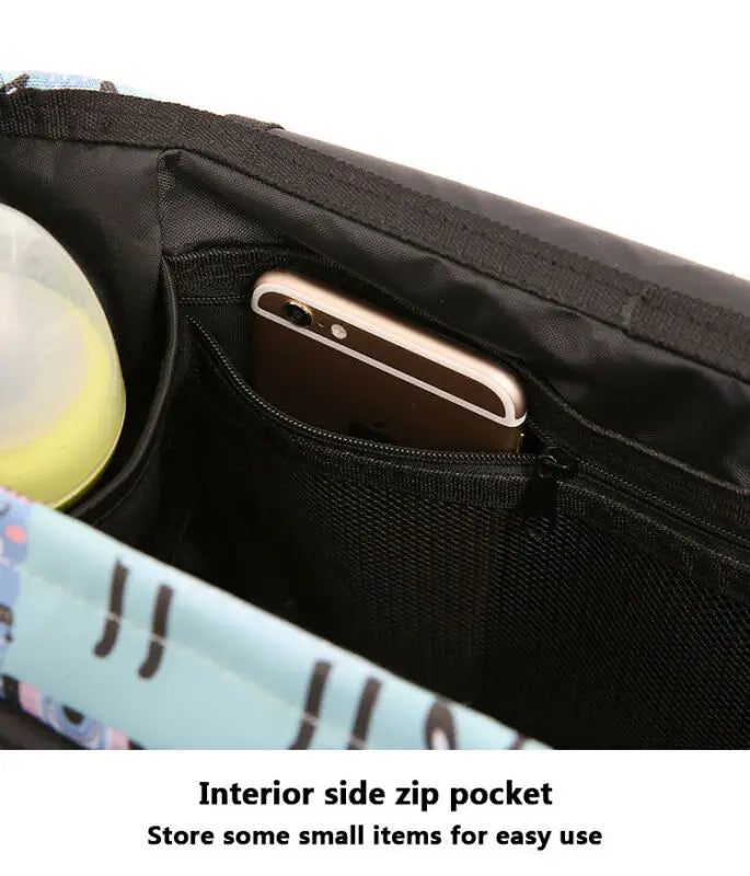 Stroller Organizer Bag Baby Organiser Cup Bottle Holder Mummy Bag