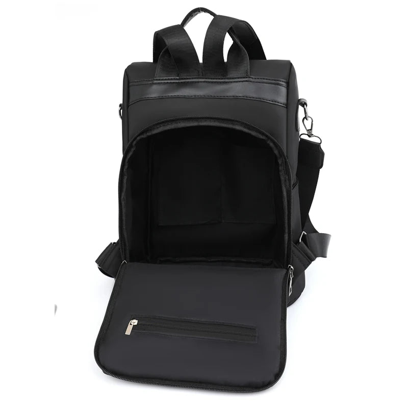 Solid High Casual Student School Backpacks for Teens
