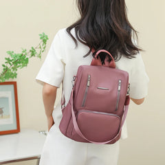 Solid High Casual Student School Backpacks for Teens