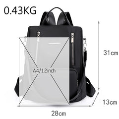 Solid High Casual Student School Backpacks for Teens