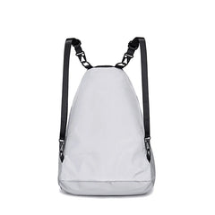 Waterproof Nylon Backpack Drawstring Bucket Bag for Women
