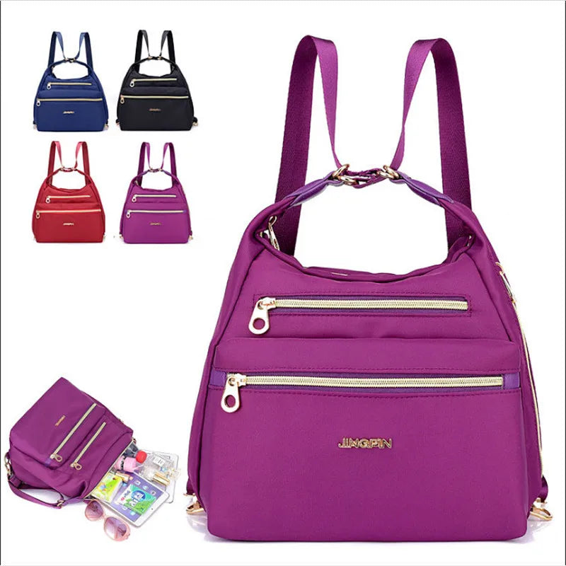 Waterproof Nylon Multi-Function Shoulder Bag
